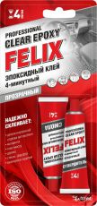 Клей FELIX Клей профессиональный эпоксидный (для металла) - 32г