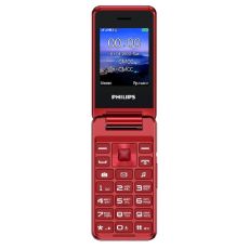 Сотовый телефон Philips Xenium E2601 красный 32 Мб