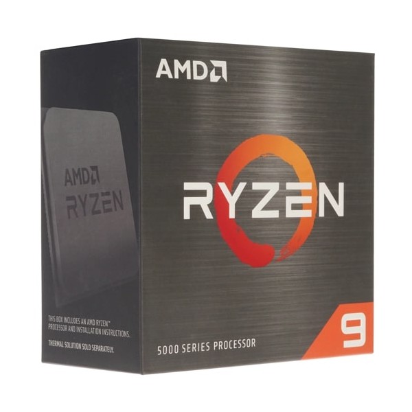 Процессор AMD Ryzen 9 5900X 3.7-4.8 ГГц BOX (без кулера) [100-100000061wof]